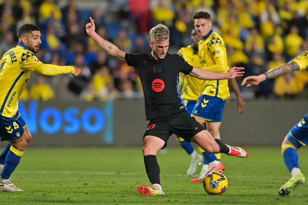 Dani Olmo w meczu z Las Palmas, 22.02.2025 r. Dani Olmo w meczu z Las Palmas, 22.02.2025 r.