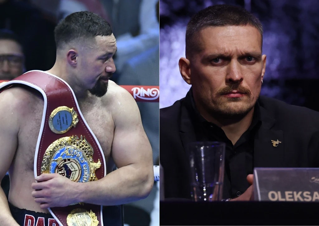 Joseph Parker i Ołeksandr Usyk Joseph Parker i Ołeksandr Usyk