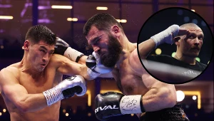 Przed walka wieczoru na gali w Rijadzie Ołeksandrowi Usykowi puściły nerwy