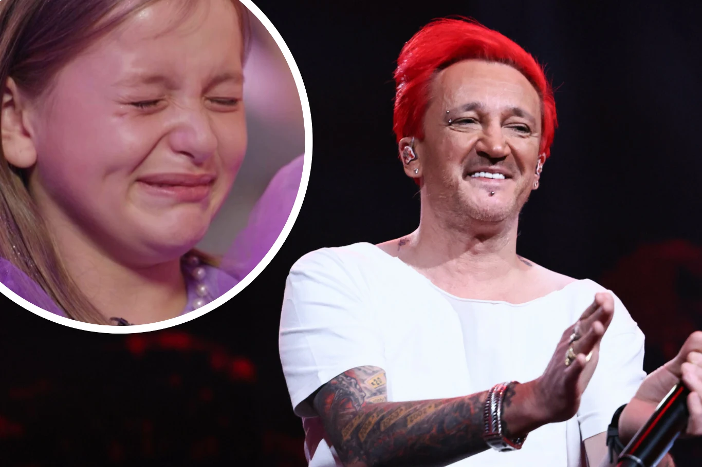 Michał Wiśniewski wywołał łzy wzruszenia u 9-letniej uczestniczki "The Voice Kids" Michał Wiśniewski wywołał łzy wzruszenia u 9-letniej uczestniczki "The Voice Kids"