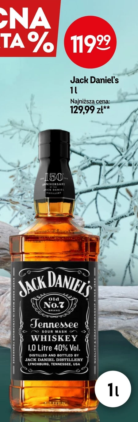 Jack Daniel's Whiskey 1 l