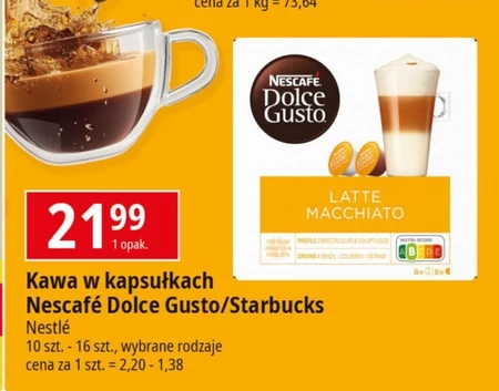 NESCAFÉ Dolce Gusto Latte Macchiato Kawa w kapsułkach 183,2 g (8 x 17,4 g i 8 x 5,5 g)