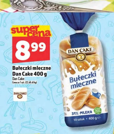 Dan Cake Bułeczki mleczne 400 g (10 sztuk)