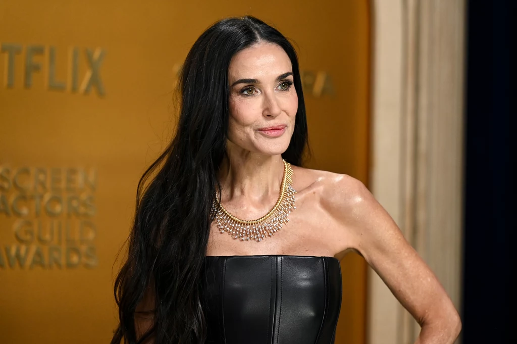 Demi Moore sprawiła, że wszystkie spojrzenia spoczywały na niej 