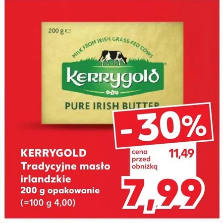 Kerrygold Tradycyjne masło irlandzkie 200 g