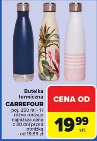 Butelka termiczna Carrefour