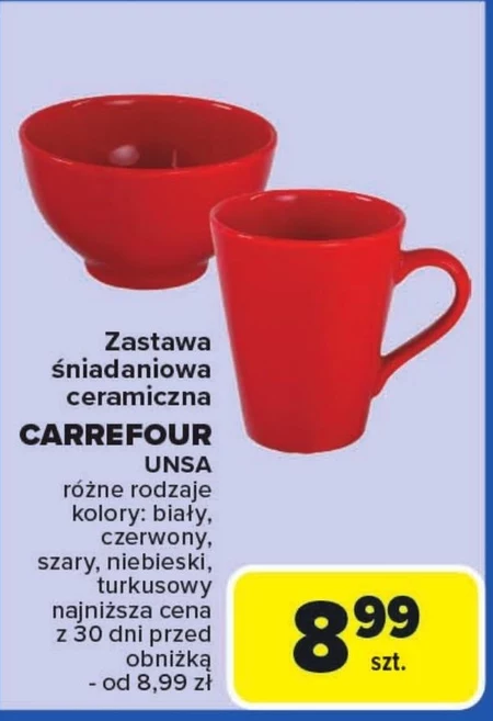 Zastawa stołowa Carrefour