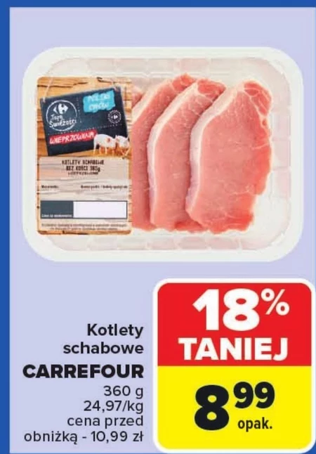 Свинячі відбивні Carrefour