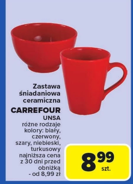 Zastawa stołowa Carrefour