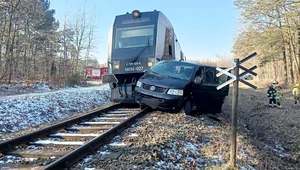 Przegapił znak STOP. Jak się zorientował, było już za późno