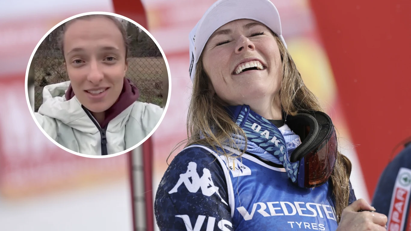 Iga Świątek zareagowała na sukces Mikaeli Shiffrin Iga Świątek zareagowała na sukces Mikaeli Shiffrin