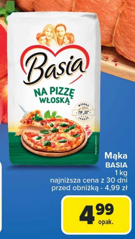 Basia Mąka na pizzę włoską 1 kg