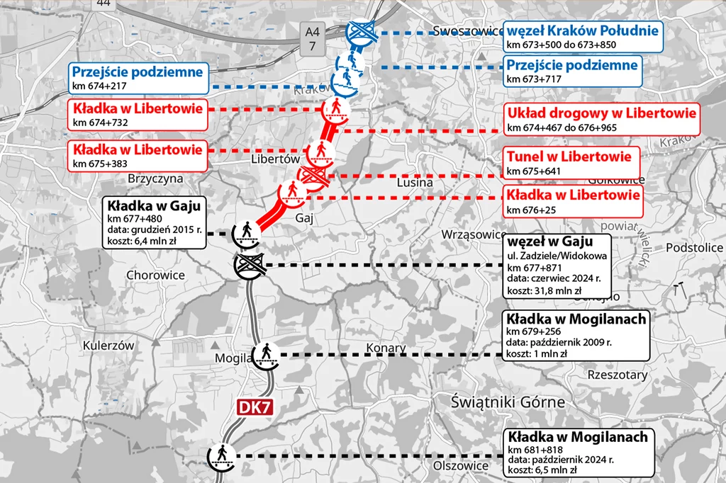 Rusza przebudowa Zakopianki pod Krakowem. Powstanie kolejny tunel