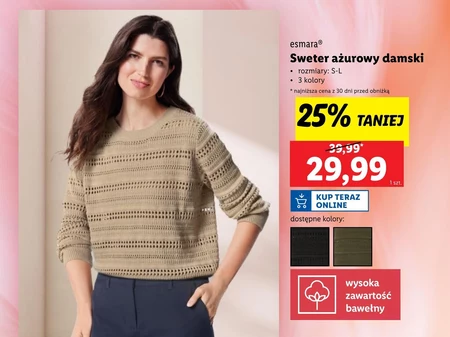 Sweter damski Esmara