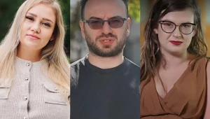 Uczestnicy "Żona dla Polaka": Agata, Sebastian i Andżelika