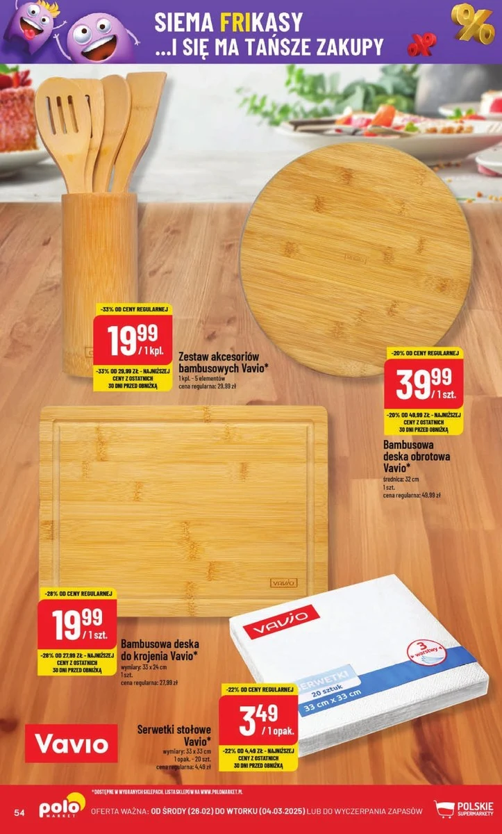 Akcesoria kuchenne z bambusa w POLOmarket! Akcesoria kuchenne z bambusa w POLOmarket!