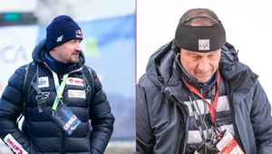 Adam Małysz i Sandro Pertile