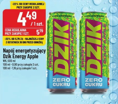 Napój energetyczny Dzik