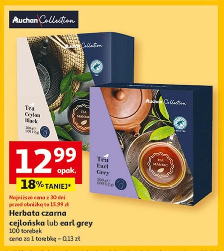 Чай Auchan Collection