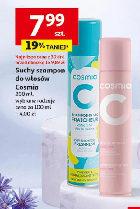 Suchy szampon Cosmia