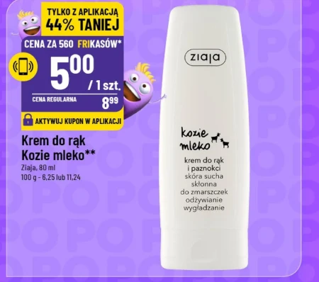 Ziaja Kozie mleko Krem do rąk i paznokci 80 ml
