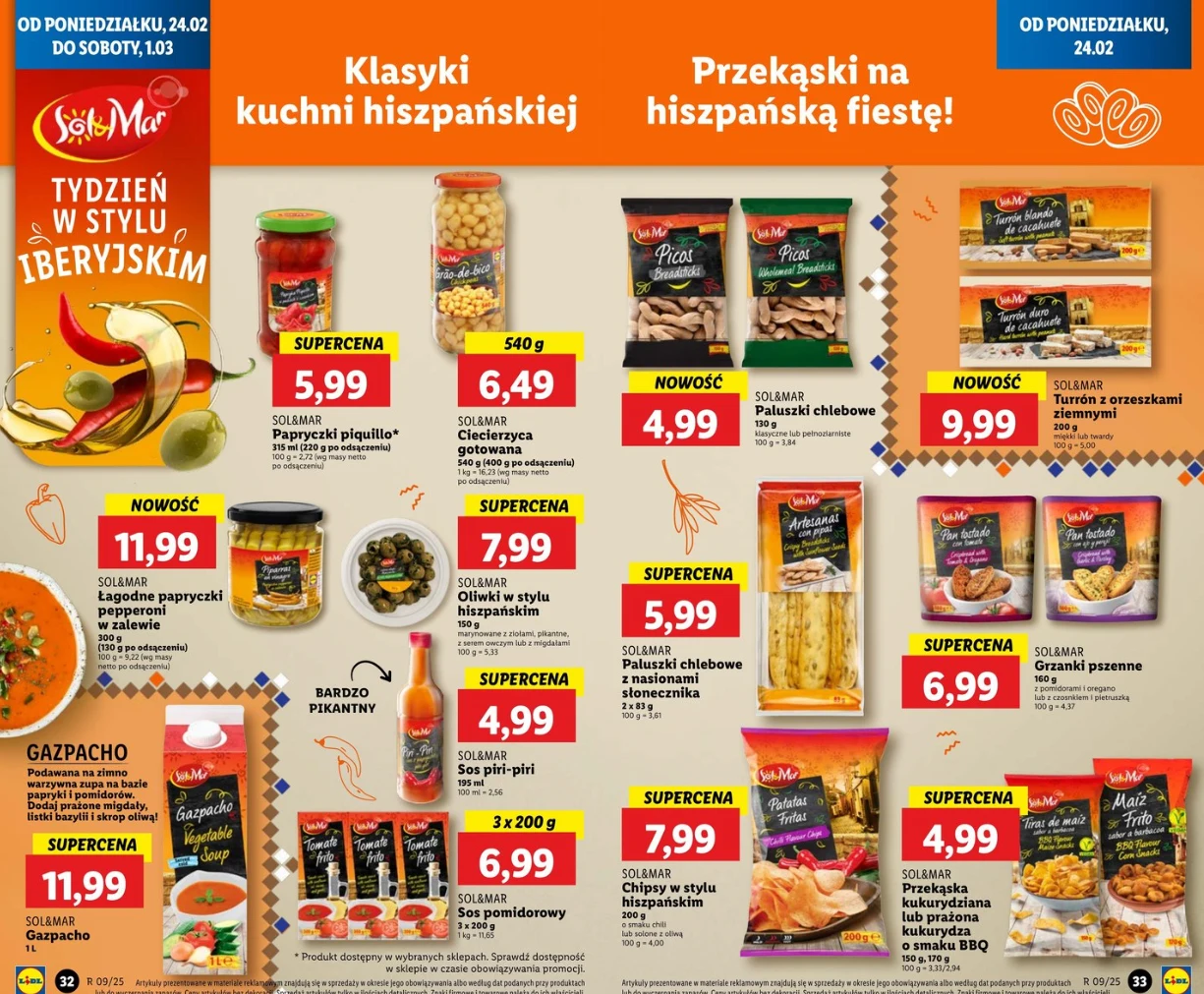Lidl ogłasza tydzień pełen hiszpańskich smaków! Sprawdź, co znalazło się w ofercie! Lidl ogłasza tydzień pełen hiszpańskich smaków! Sprawdź, co znalazło się w ofercie!