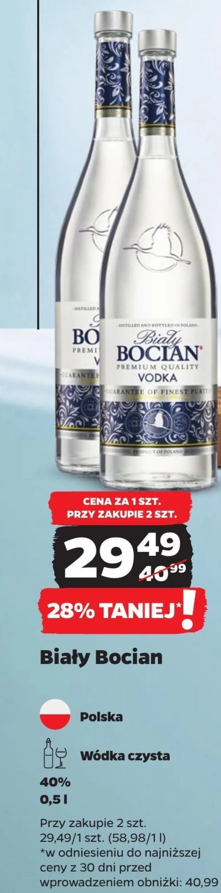 Wódka Biały Bocian