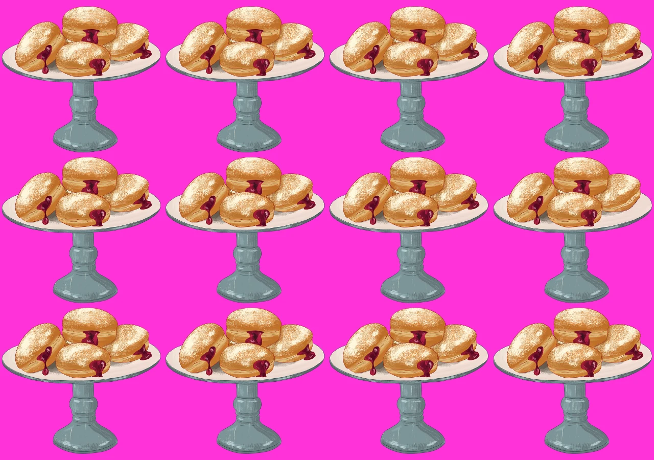 Test na spostrzegawczość. Pączki na Tłusty Czwartek 