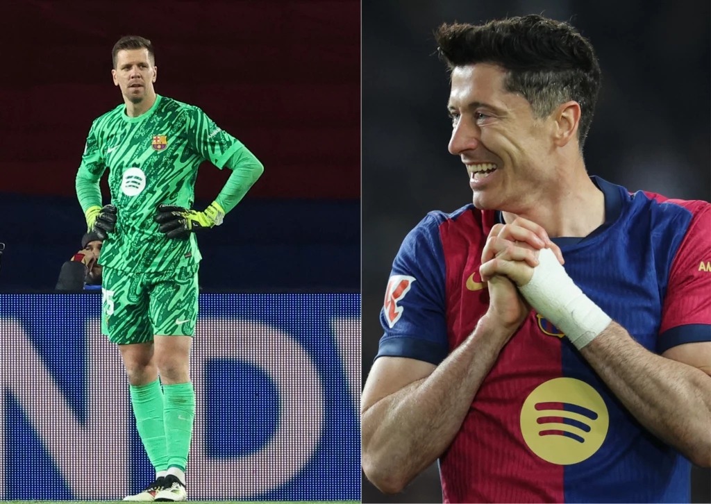 Wojciech Szczęsny i Robert Lewandowski Wojciech Szczęsny i Robert Lewandowski
