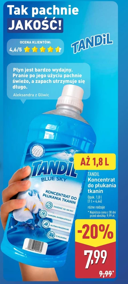 Koncentrat do płukania tkanin Tandil