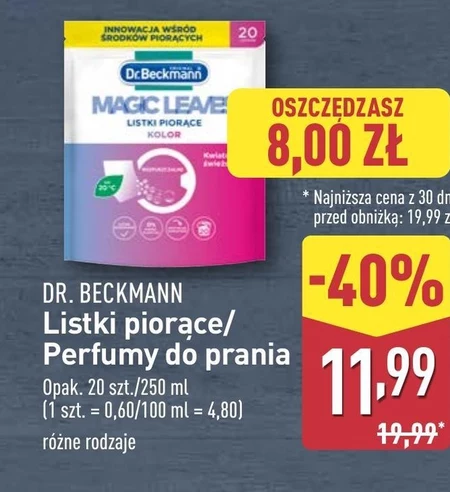 Perfumy do prania Dr. Beckmann