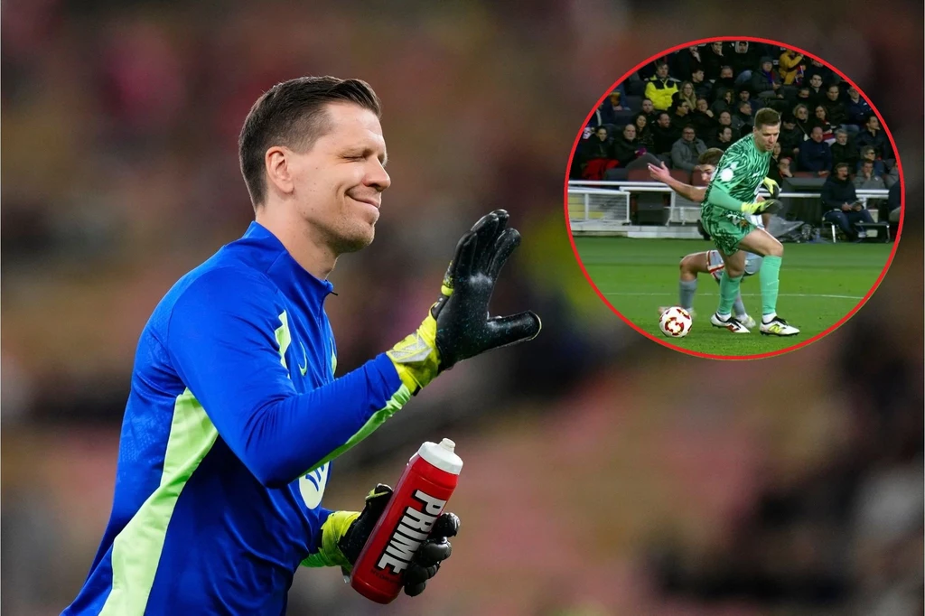 Brawurowe zagranie Wojciecha Szczęsnego w meczu z Atletico Brawurowe zagranie Wojciecha Szczęsnego w meczu z Atletico