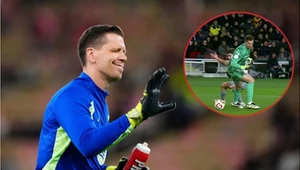 Brawurowe zagranie Wojciecha Szczęsnego w meczu z Atletico