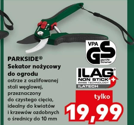 Sekator nożycowy Parkside