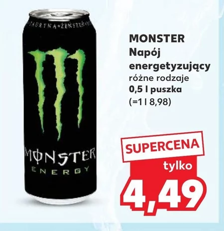 Napój energetyczny Monster