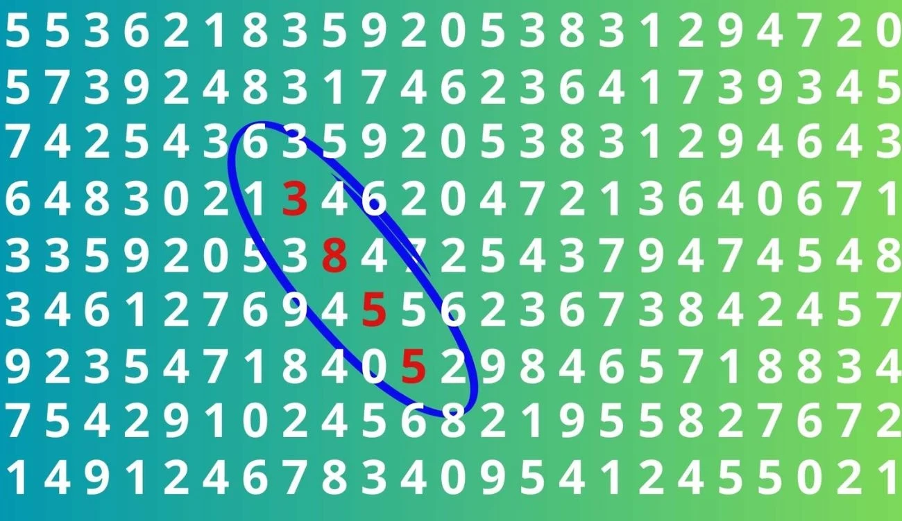 Gdzie jest 3855? Rozwiązanie zagadki Gdzie jest 3855? Rozwiązanie zagadki