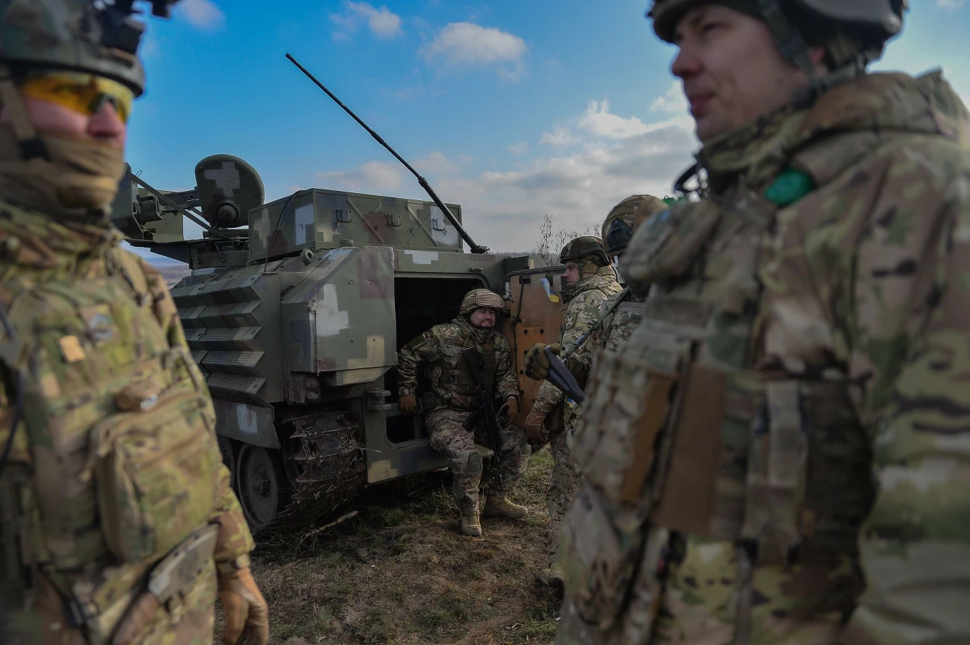 Ukraińskie wojsko w rejonie donieckim Ukraińskie wojsko w rejonie donieckim