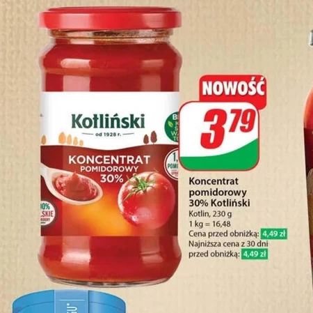 Koncentrat pomidorowy Kotliński