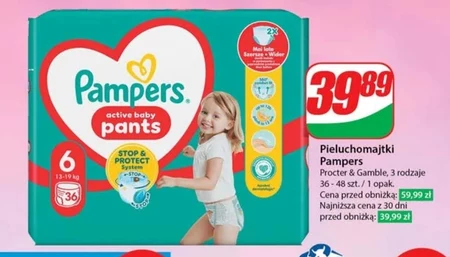 Pieluchomajtki Pampers