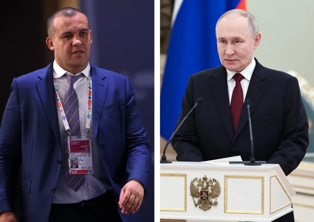 Umar Kremlow i Władimir Putin Umar Kremlow i Władimir Putin