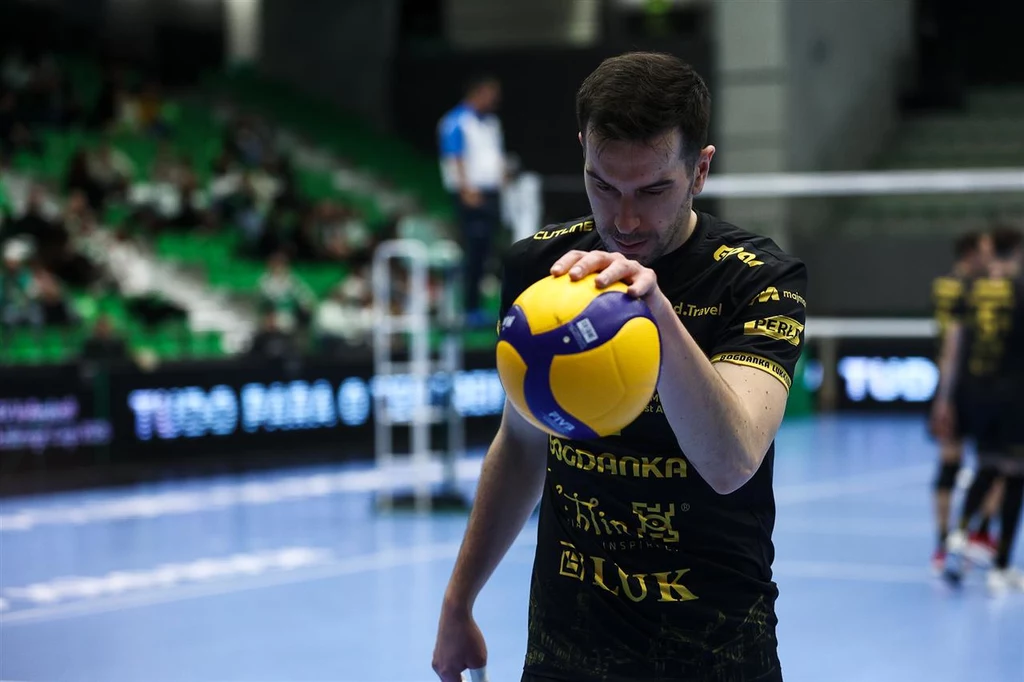 Marcin Komenda, rozgrywający Bogdanki LUK Lublin Marcin Komenda, rozgrywający Bogdanki LUK Lublin