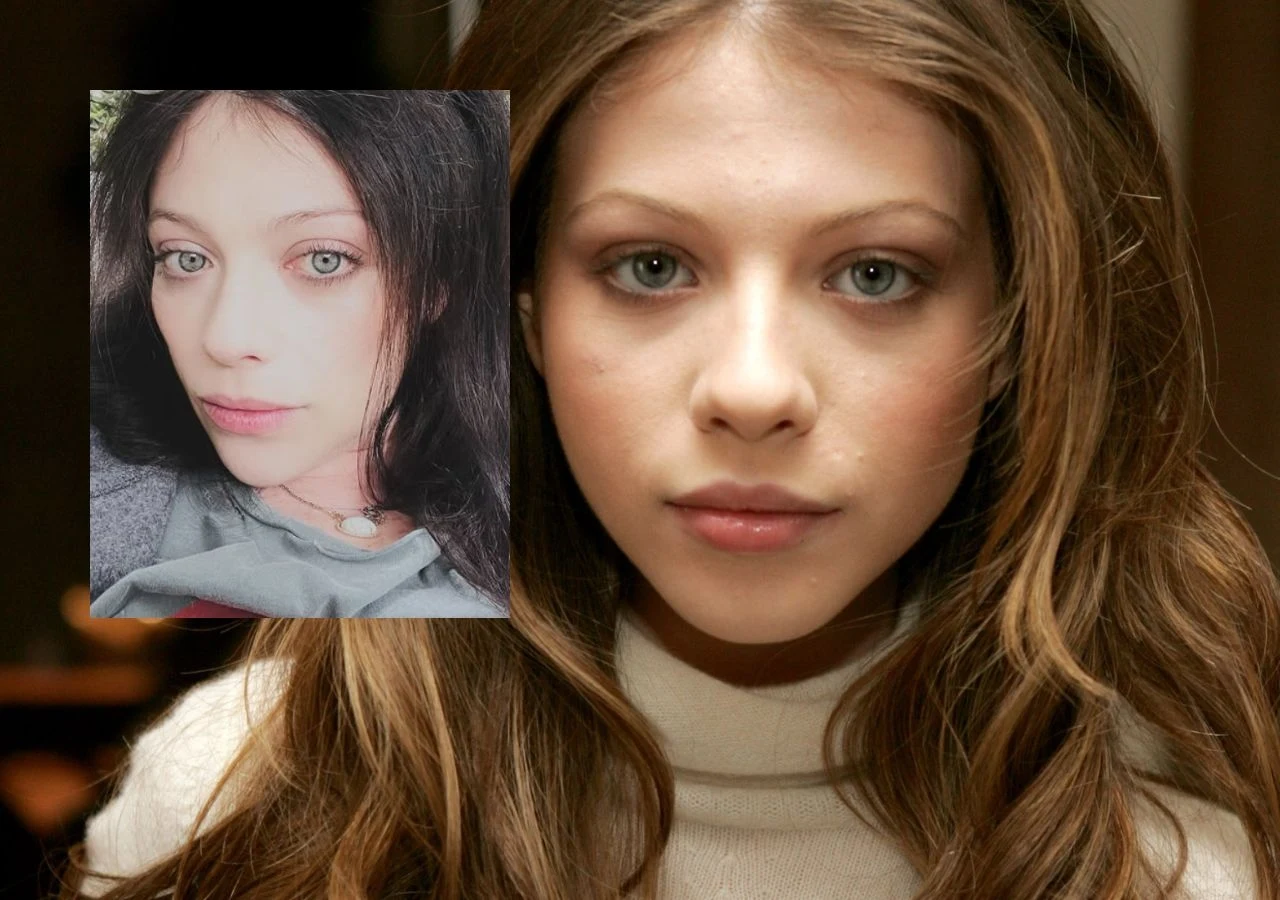Michelle Trachtenberg w 2005 i 2025 roku Michelle Trachtenberg w 2005 i 2025 roku