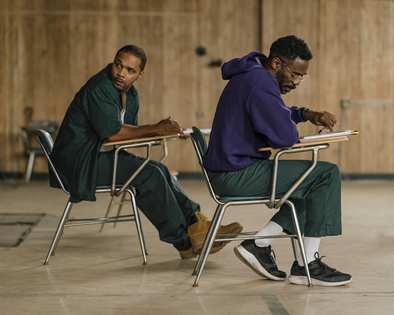 Clarence Maclin i Colman Domingo w filmie "Sing Sing"