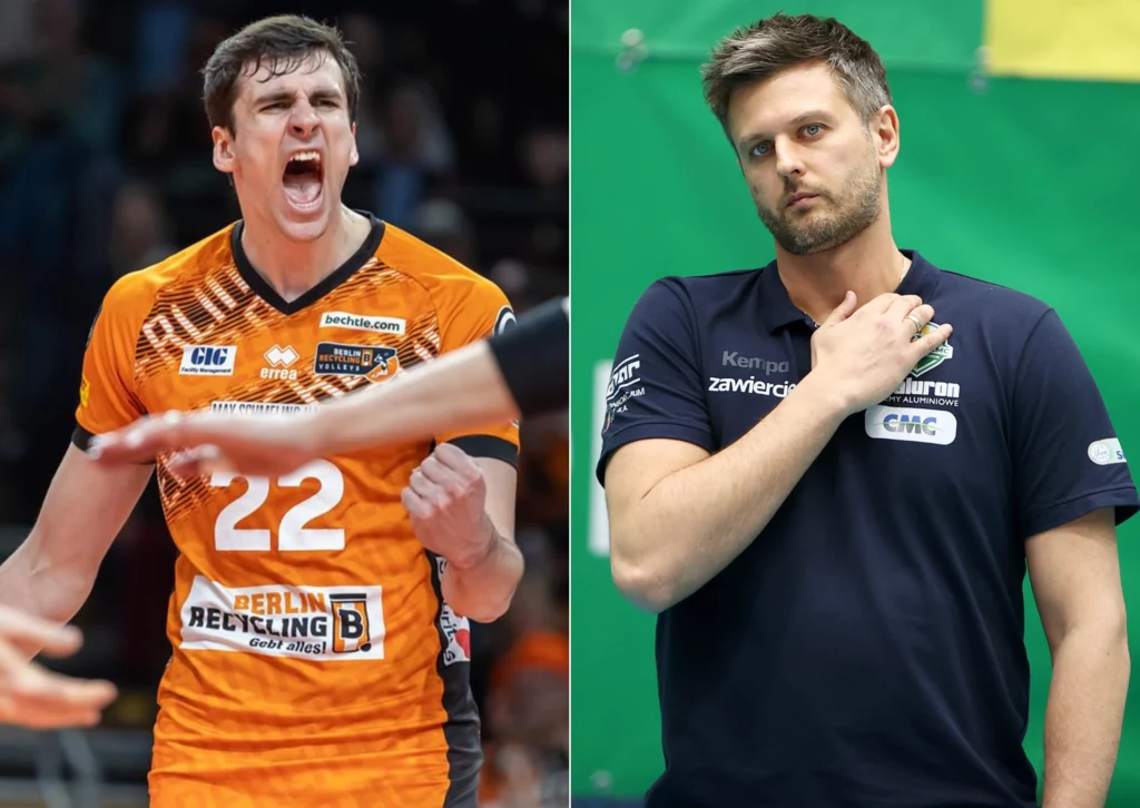 Jake Hanes (z lewej) zdobył 44 punkty, ale to nie jego zespół zagra przeciwko Warcie Zawiercie Michała Winiarskiego Jake Hanes (z lewej) zdobył 44 punkty, ale to nie jego zespół zagra przeciwko Warcie Zawiercie Michała Winiarskiego