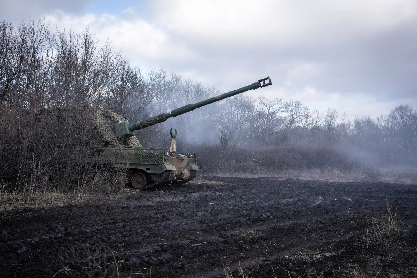 Polski czołg na ukraińskim froncie Polski czołg na ukraińskim froncie