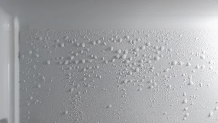 Szron w lodówce może świadczyć o tym, że jest nieszczelna