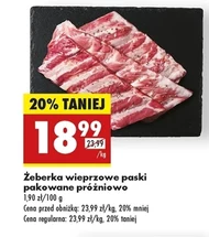 Żeberka wieprzowe