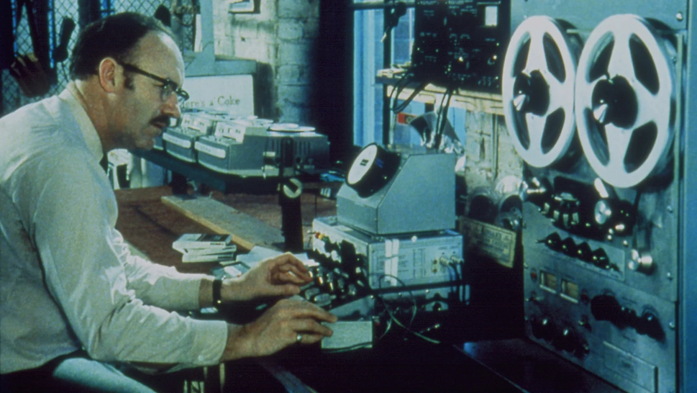 Gene Hackman w filmie "Rozmowa"