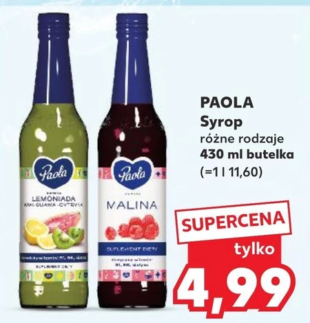 Paola Suplement diety o smaku żurawina 430 ml