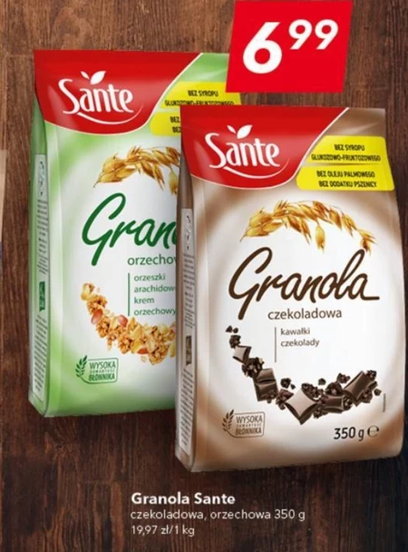Sante Granola czekoladowa 350 g